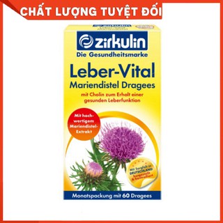 Hàng Đức viên uống Zirkulin Leber Vital hộp 60 viên