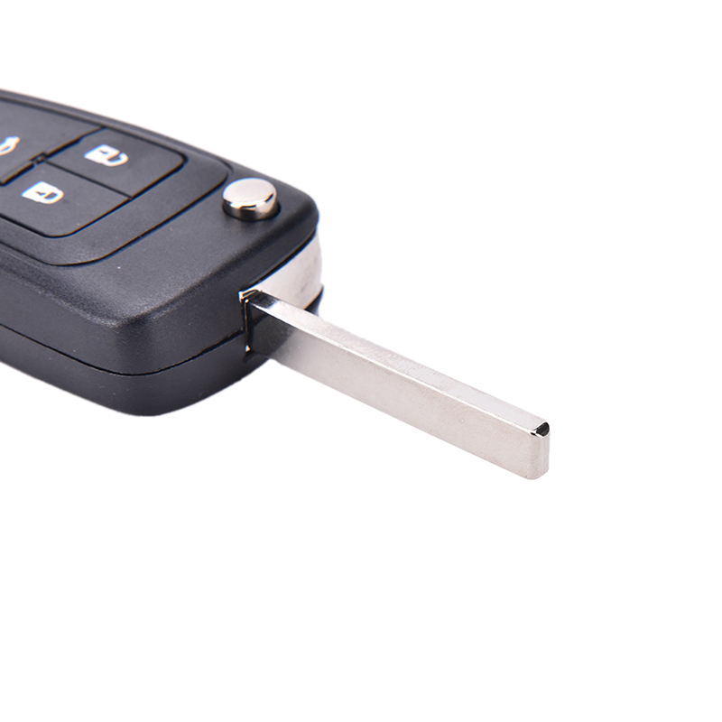 Vỏ Bọc Chìa Khóa Điều Khiển Từ Xa 3 Nút Gấp Được Cho Chevrolet