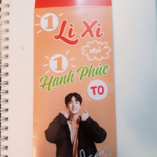 BAO LÌ XÌ BTS (6 bao/ xấp) 13 MẪU