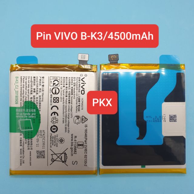 Pin VIVO S1 Pro/ K3 /4500mAh Chính Hãng