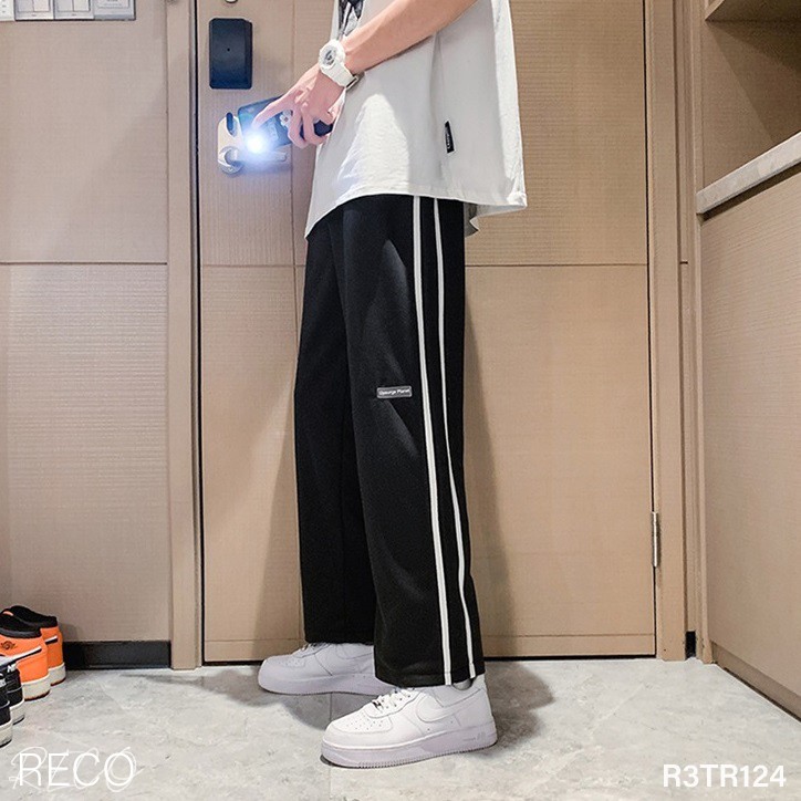 Quần vải nam nữ Hàn Quốc cao cấp dáng rộng Trousers Loose R3TR124
