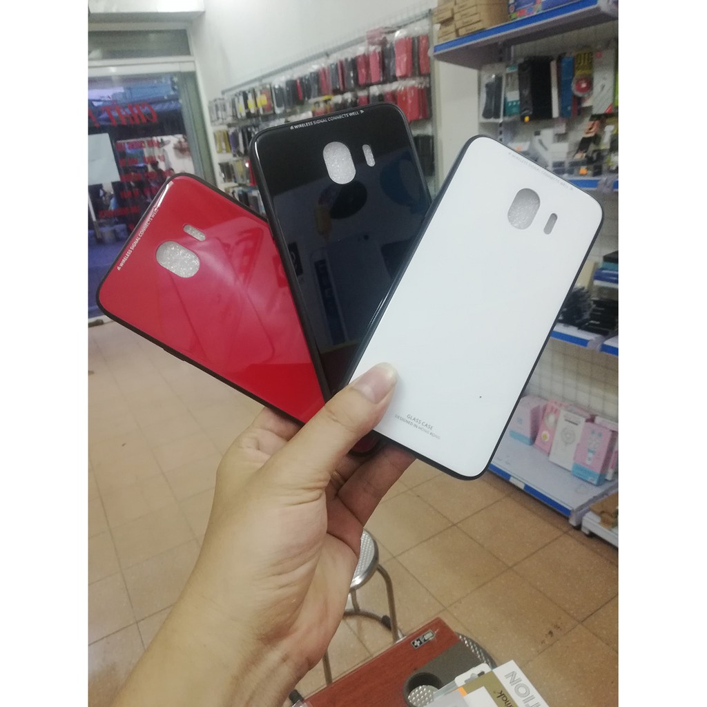 Ốp lưng kính samsung galaxy J4 2018