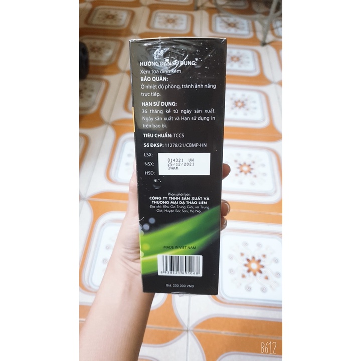 Dầu gội Thảo dược Mượt tóc, Sạch Da đầu,giúp Mọc Tóc - Dạ Thảo Liên 300ml- Hàng chính hãng