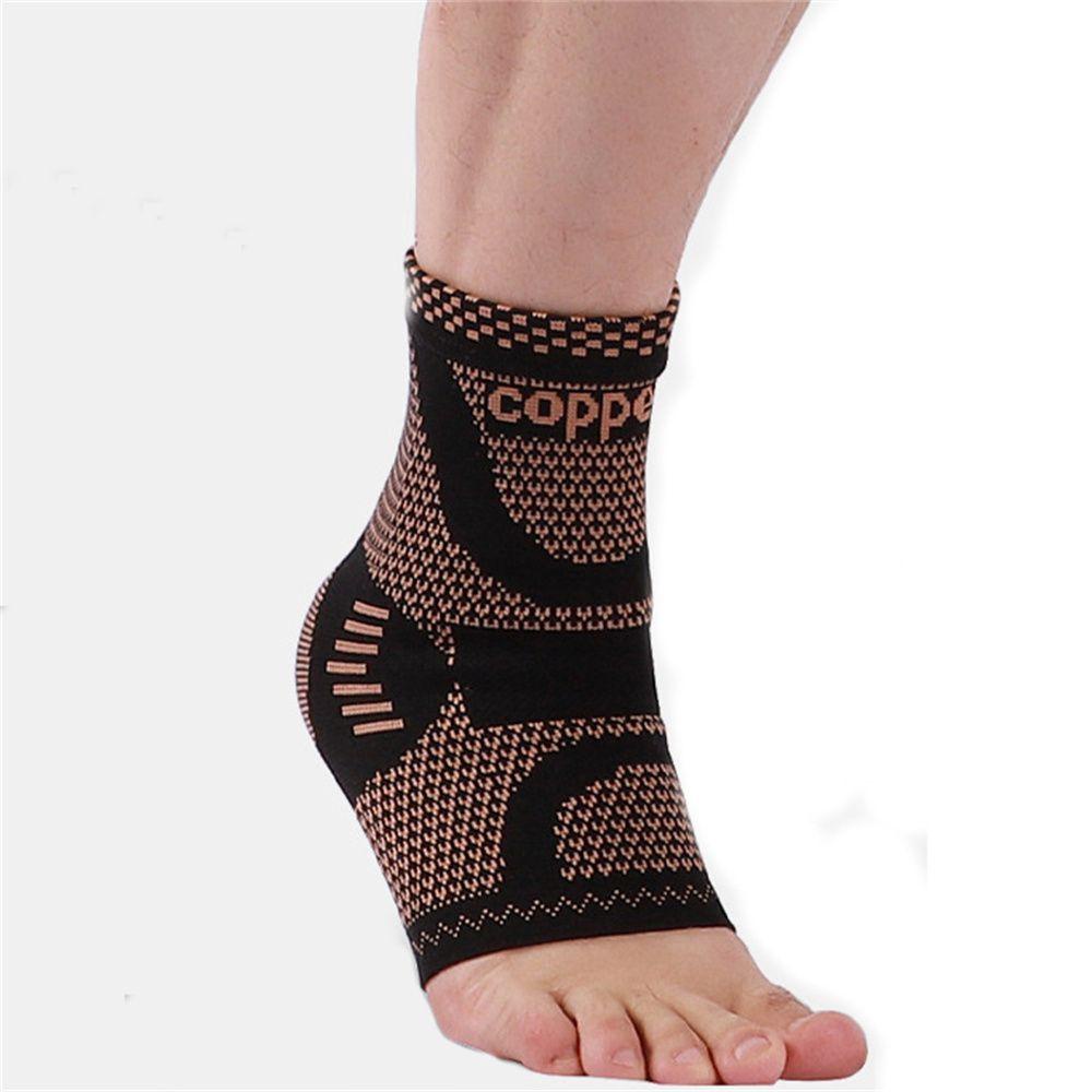 Vỏ Bọc Bảo Vệ Mắt Cá Chân Bằng Sợi Nylon Dệt Kim Thoáng Khí An Toàn Khi Chơi Thể Thao