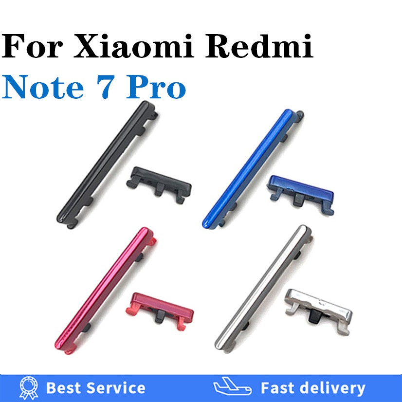 Bộ Nút Bấm Nguồn + Nút Bấm Thay Thế Cho Xiaomi Redmi 7 Note 7 Pro / Note7 Note7Pro