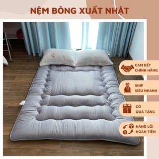Nệm giá kho hàng xuất Nhật cao cấp - Đông ấm hè mát - Êm ái - Gọn gàng,- nhẹ nhàng- tiện lợi