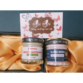 [Xuất xứ Kuwait Pháp] Kem Dưỡng Trắng Da Ngày/Đêm ST DALFOUR BEAUTY WHITENING CREAM