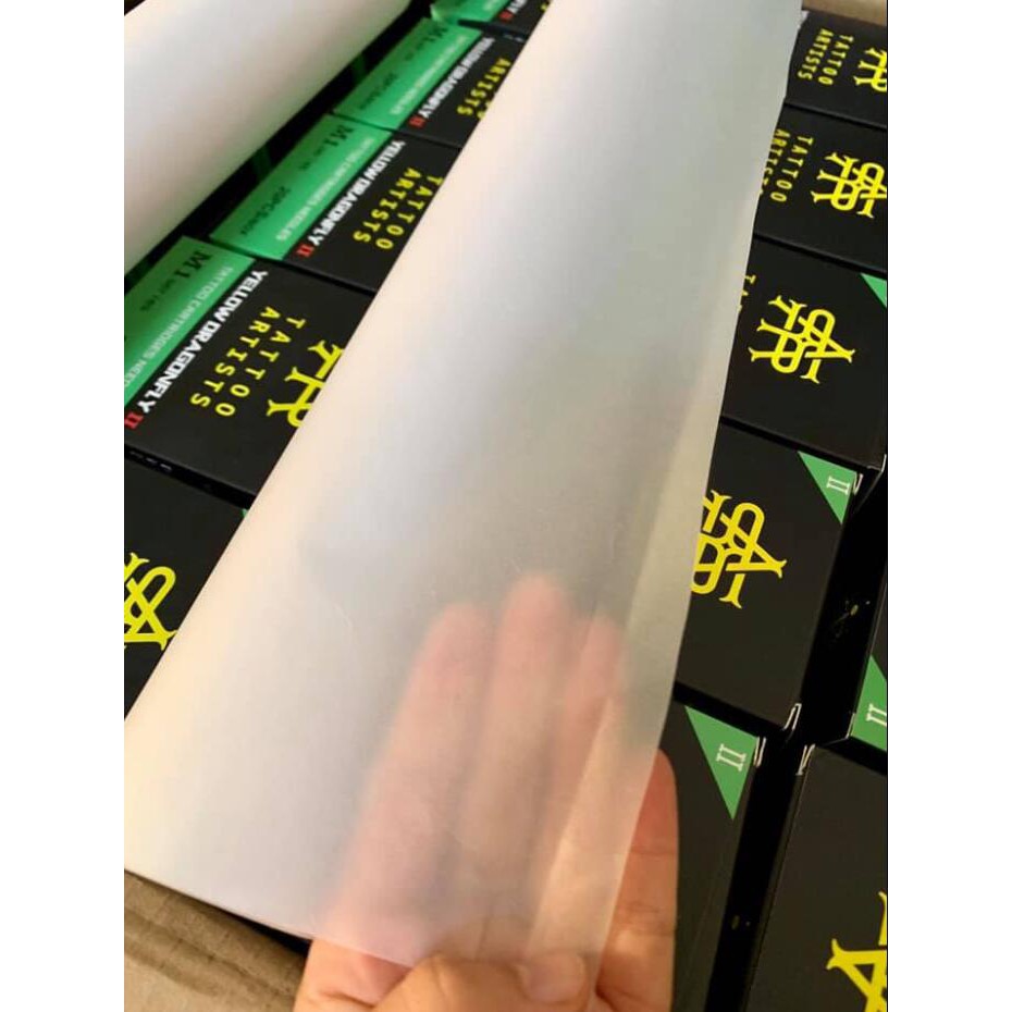 Giấy nến, giấy thiết kế hình xăm
