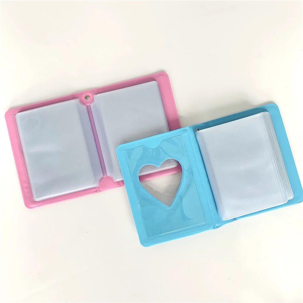 Album Ảnh Hàn Quốc Kích Thước 3 Inch Dùng Để Sưu Tầm Thẻ Hình Trái Tim