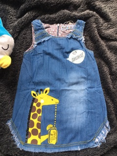 Đầm Denim cho bé gái