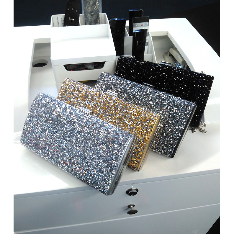 Clutch nữ kim sa cao cấp