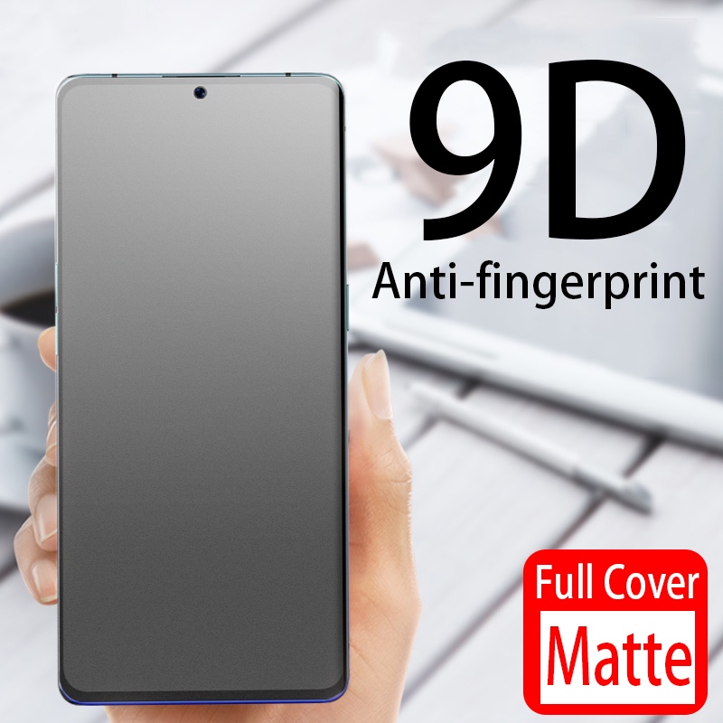 Kính Cường Lực Nhám Full Màn Chống Vân Tay Oppo A15 A15S A3S A5 A5S A7 A12 A12E AX5 AX5S A16 A16E A16K A32 A53s A52 A53 A54 A74 A91 A92 A93 A33 A53 A9 A1k 2020 A76 5G Reno 2F 3 4F 5 7z 8 8z Pro