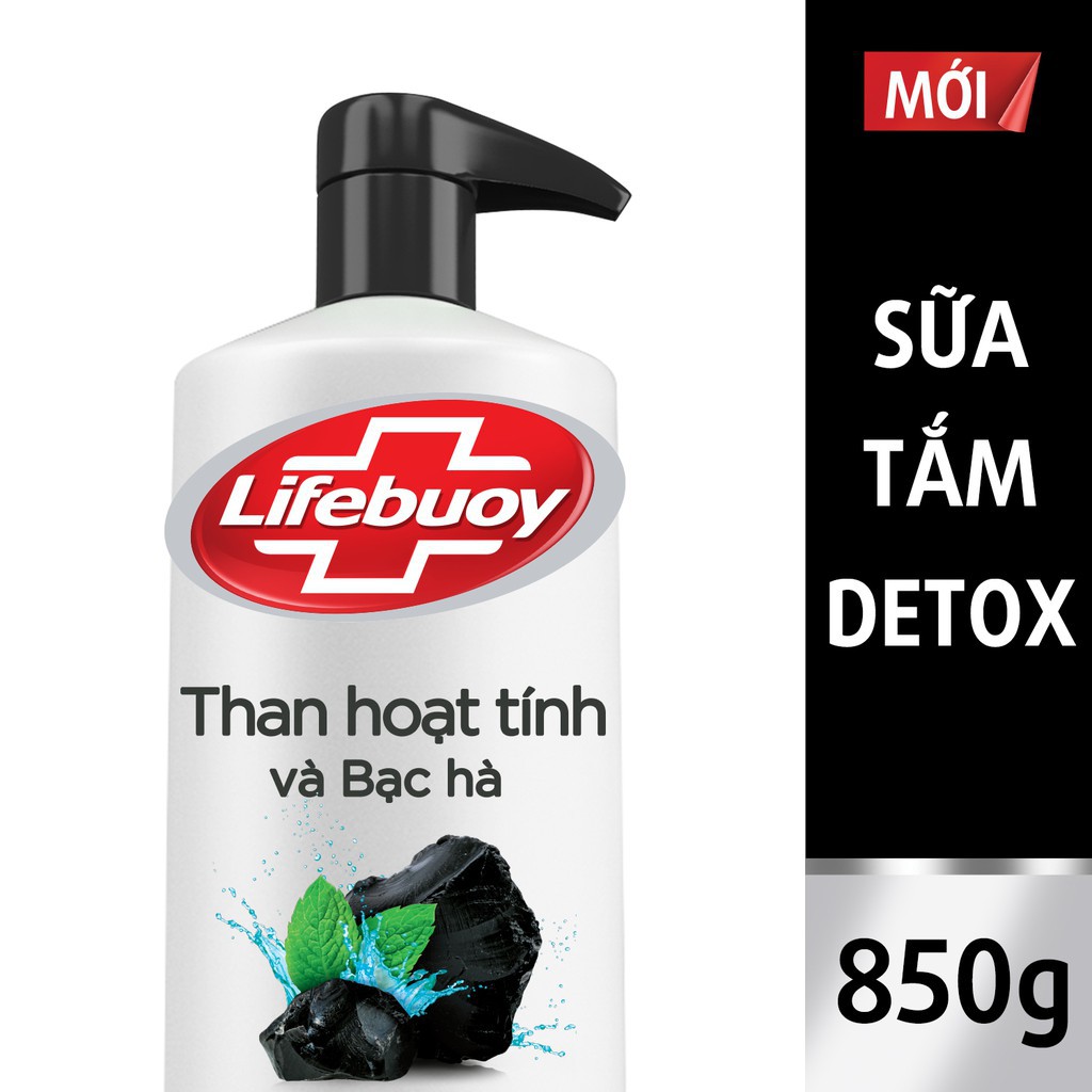 Sữa tắm kháng khuẩn Lifebuoy chai 850g tặng | BigBuy360 - bigbuy360.vn