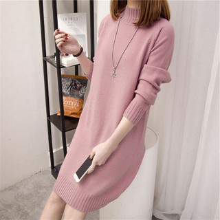 Váy len suông lông cừu bo gấu