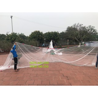 Lưới Kéo Cá Tôm Cao 2m Dài 6m Túi 3m (Hàng Chuẩn)