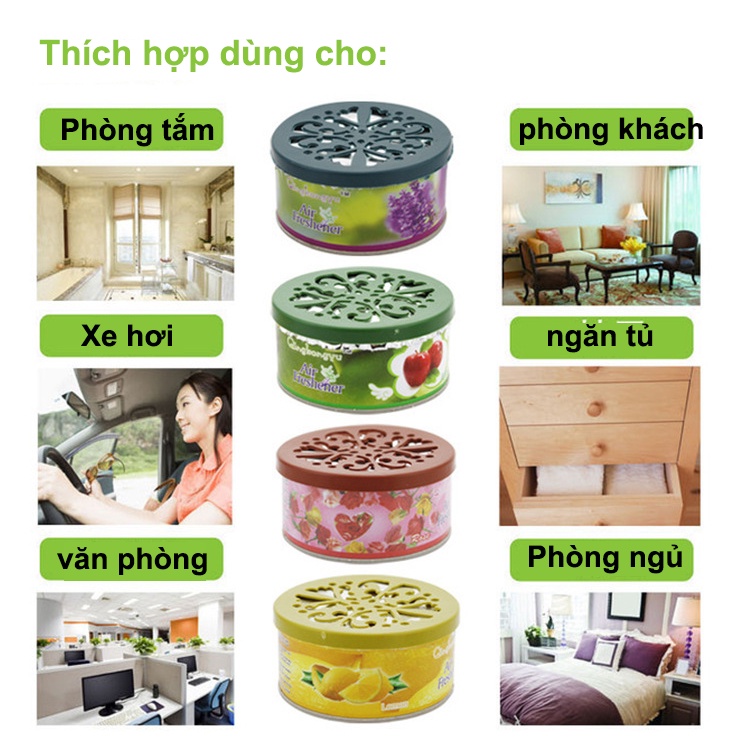 Sáp Thơm Phòng đủ mùi 64-75g