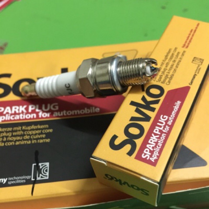 Bugi Sovko 3 chấu B6TJC chân dài , A6 chân ngắn chính hãng