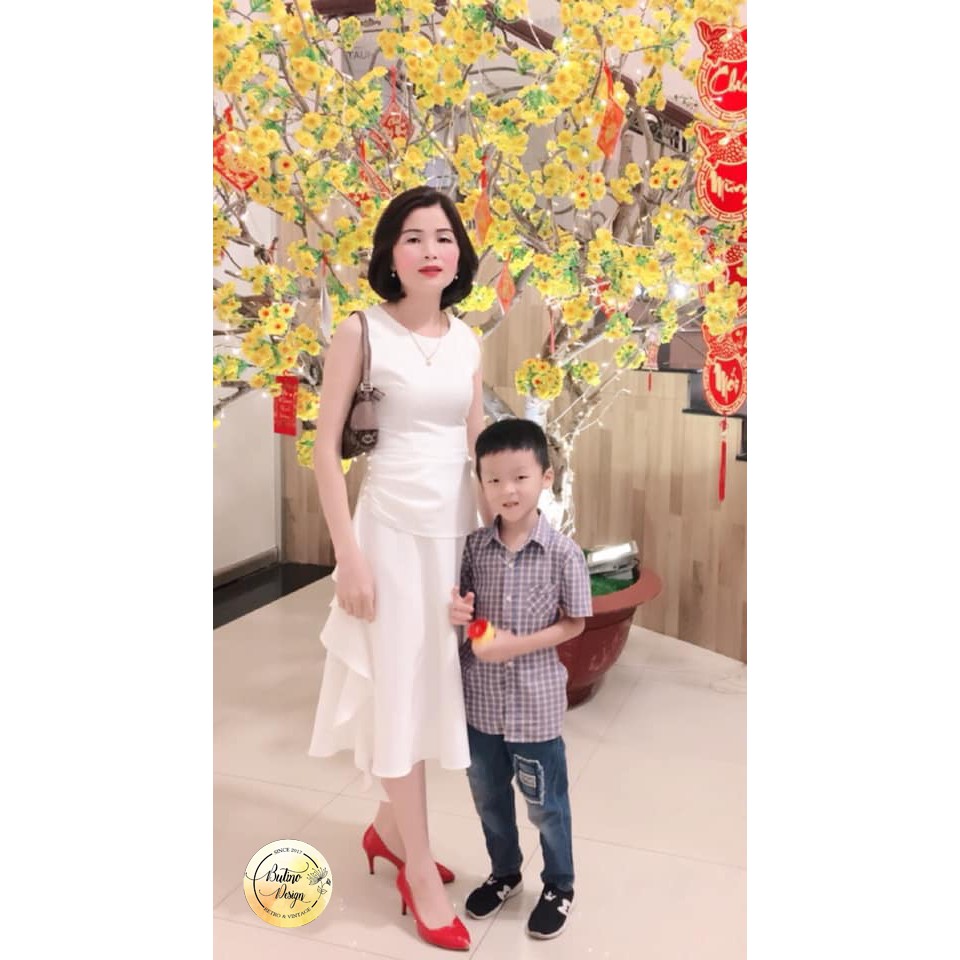 Đầm dự tiệc dáng xòe Zandy - Váy dự tiệc dáng chữ A cao cấp Butino | BigBuy360 - bigbuy360.vn