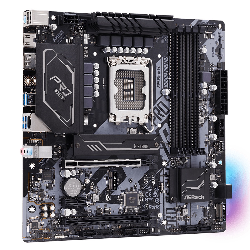 Bo mạch chủ ASROCK B660M Pro RS DDR4 - Chính hãng ( BH 36T)