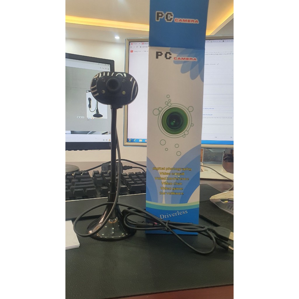 Webcam  có míc, Siêu Nét ,Míc thu âm thâm siêu tốt ,chuyên dành học trực tuyến có đầu camera chỉnh nét hình ảnh | BigBuy360 - bigbuy360.vn