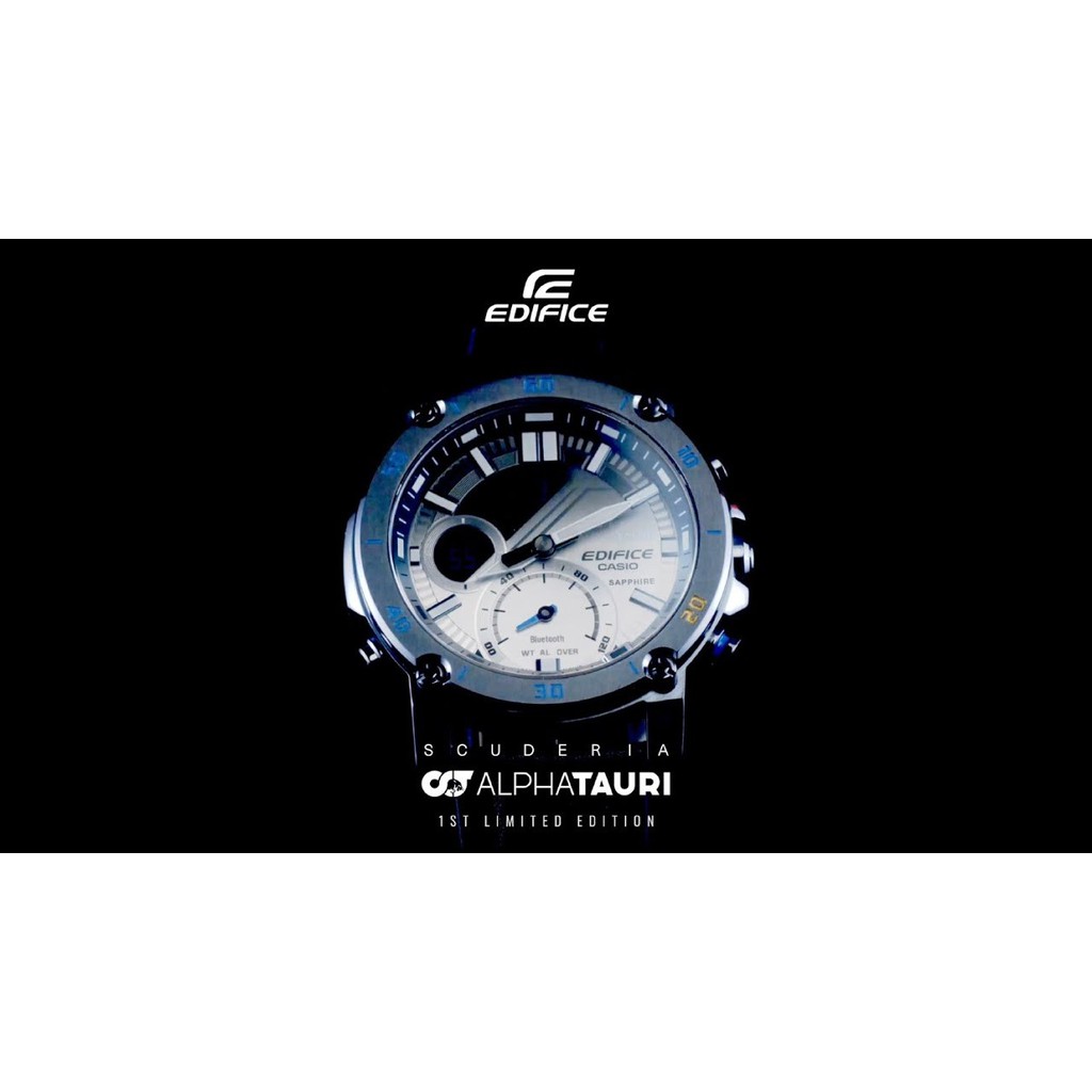 Đồng Hồ Casio Nam Dây Da EDIFICE ECB-20AT-2ADR Chính Hãng