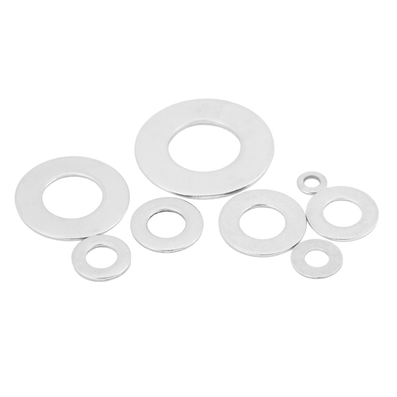 Set 600 Vòng Đệm Phẳng Bằng Thép Không Gỉ M1.6 M2 - M10