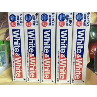 Kem đánh răng White & White Nhật Bản 150g