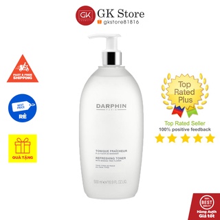 Toner Không Cồn Dành Cho Da Hỗn Hợp, Dầu - Darphin Refresahing Toner 500ml