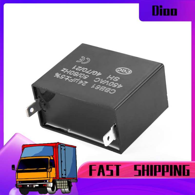 Tụ Điện Didoo Cbb61 450v Ac 24uf 50 / 60hz Cho Máy Phát 400 350 300 250vac