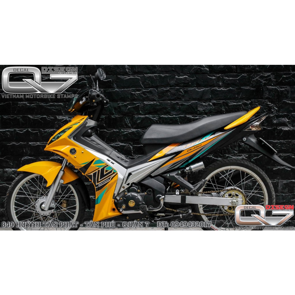 TEM RỜI EXCITER 2010 VÀNG ĐEN