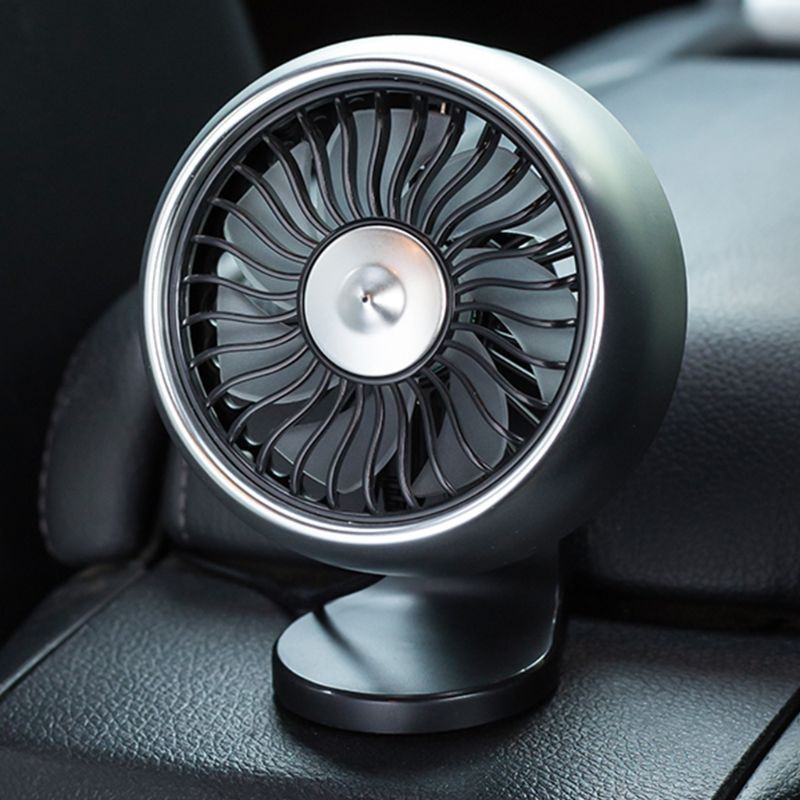 SUN Electric Car Fan For Car Air Vent Mounted Car Auto Powerful Cooling Air Fan