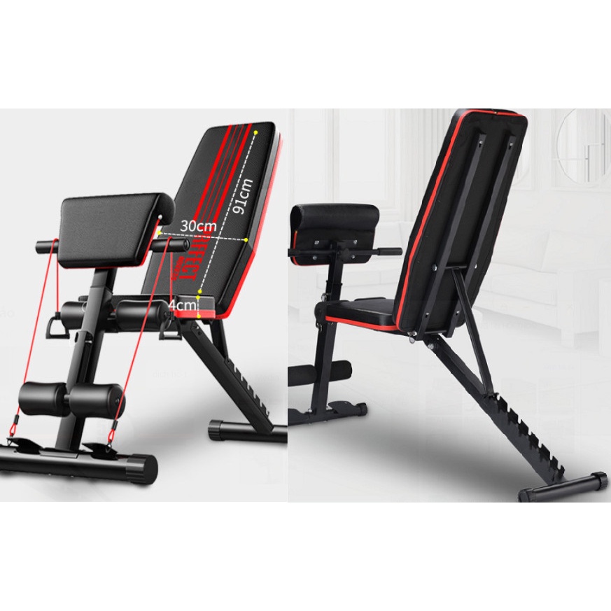 Ghế Tập Gym, Tập Tạ Đa Năng Hỗ Trợ Tập Cơ Tay, Bắp Tay, Cơ Bụng P189 Bảo Hành 12 Tháng