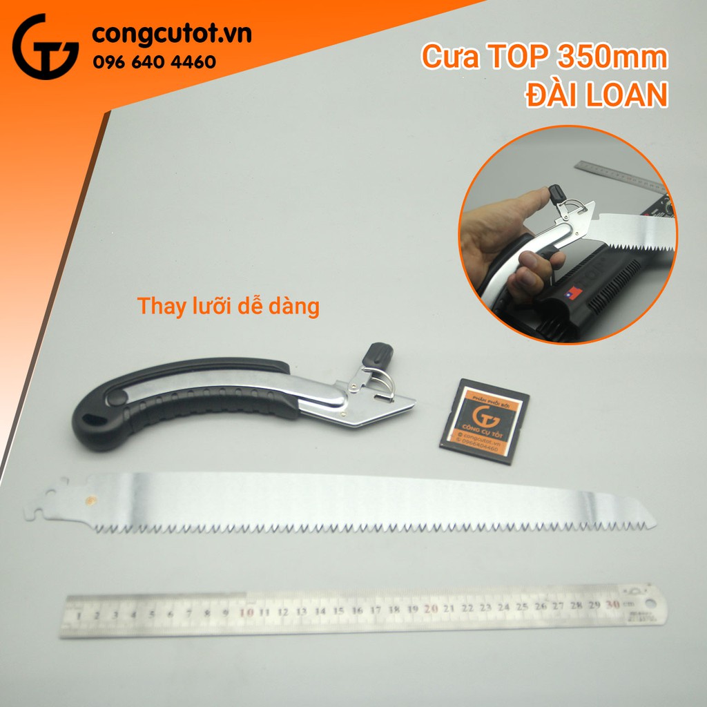 Cưa gỗ cầm tay TOP F890302 350mm Đài Loan