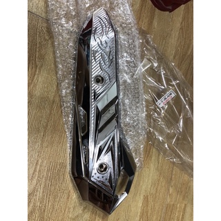Ốp pô nhựa abs xi trắng cao cấp xe ab air blade đời 2020-2021