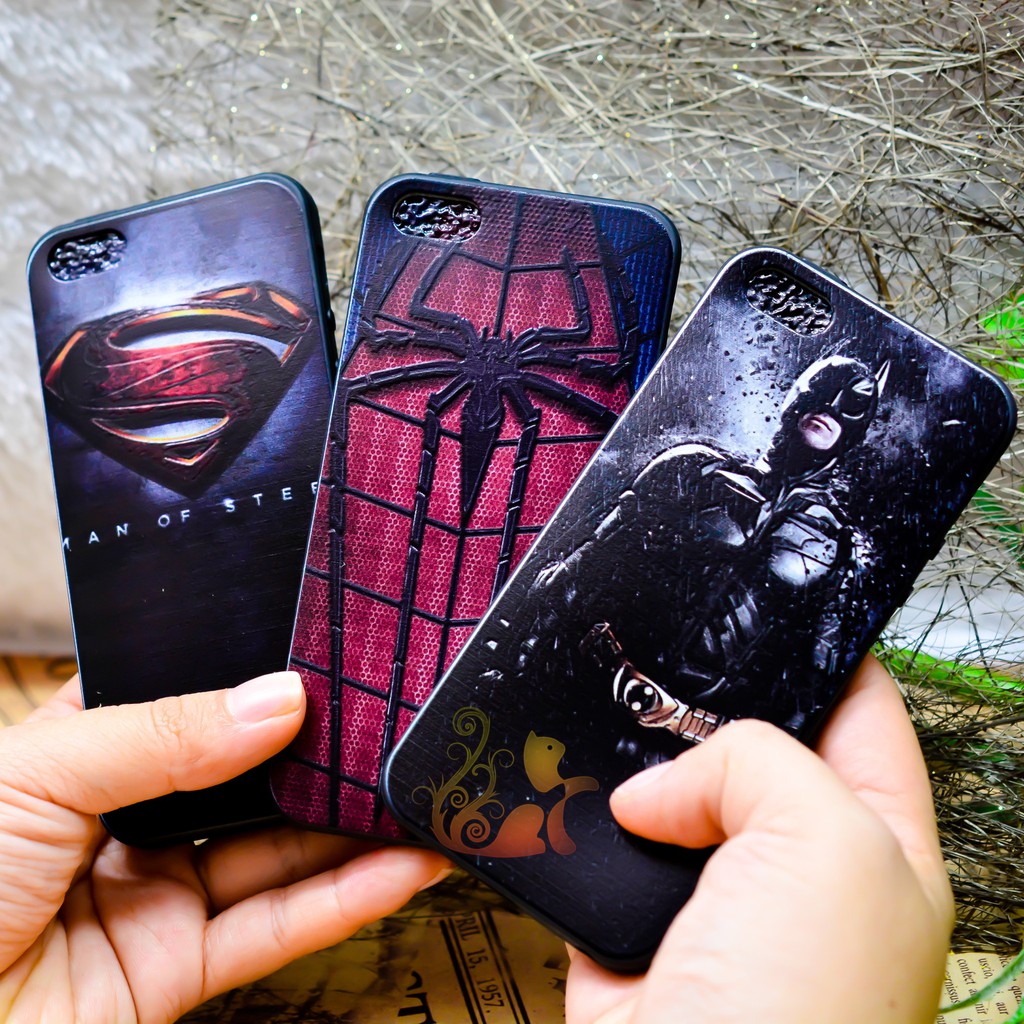Ốp lưng 3D/4D "siêu anh hùng Marvel" - iphone 5.5s.6.6plus.6s.6splus.7.7+.8.8+