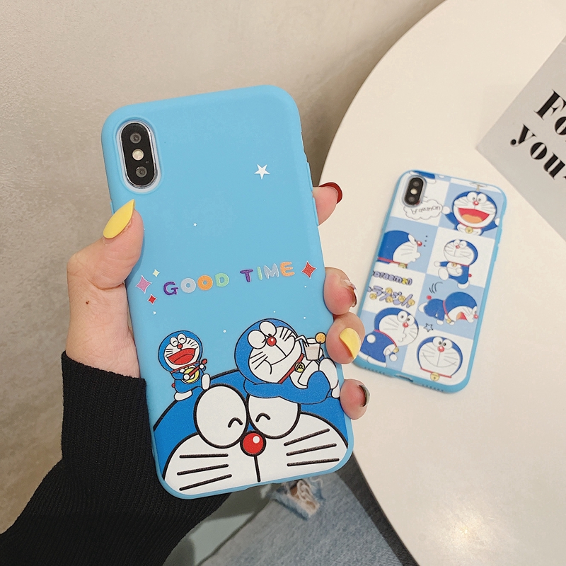 Ốp Điện Thoại Doraemon Cho Oppo A9 A5 2020 K3 F9 A5S A7 A3S A83 F5 F3 F1S A77 A37 Reno Realme X R9S