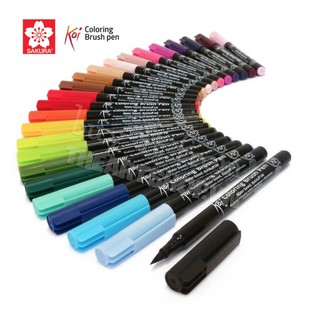 Bút cọ thư pháp màu nước SAKURA KOI Coloring Brush Pen (Bảng 2)