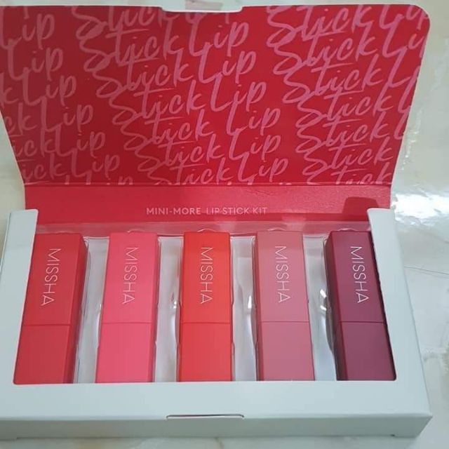 (Mini) Son tách set Missha