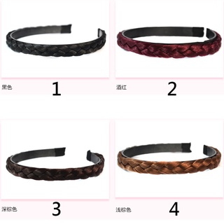 Búi tóc giả Bện băng đô co giãn