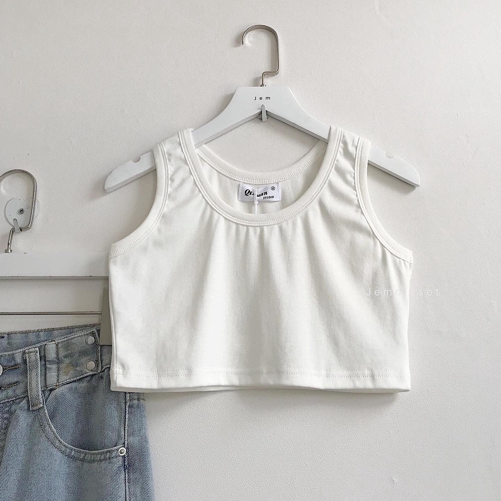 áo croptop không tay QX - 1693 ( Jem Closet )