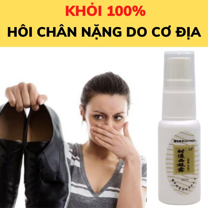 Xịt Hôi Chân Nội Địa Trung Dứt Điểm 100%