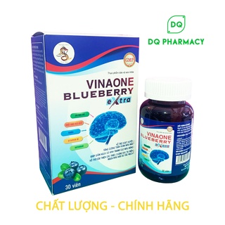 Thuốc bổ não, thực phẩm chức năng hỗ trợ điều trị mất ngủ Blueberry Extra - Hộp 30 viên