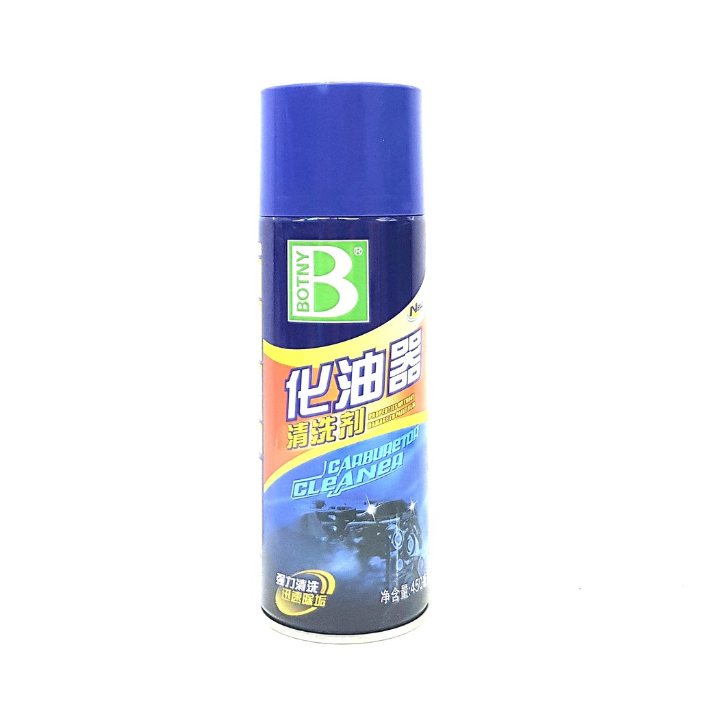 Chai Xịt Xúc Rửa Bình Xăng Con Họng Ga Vệ Sinh Kim Phun Botny 400ml