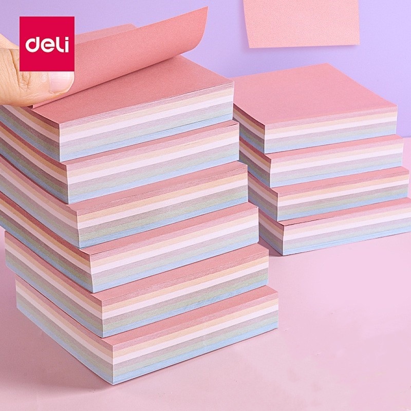 Bộ 150 Tờ Giấy Ghi Chú 6 Màu Sắc