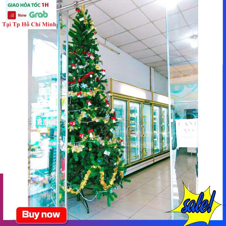 Cây Thông Noel 3M Chân Sắt + Đầy Đủ Phụ Kiện (Có Video) Cây Thông Hàng Việt Nam Cao Cấp