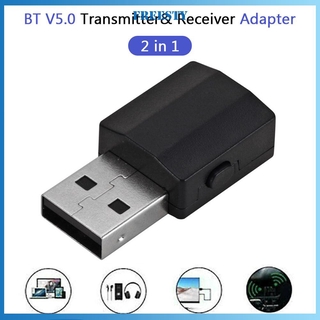 Bộ thu phát bluetooth 5.0 không dây 2 trong 1 với giắc 3.5mm rca cho tv pc