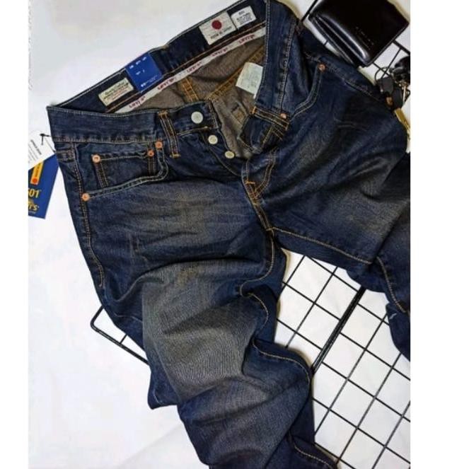 Kết thúc... Levis Quần Jean Dài Kiểu Nhật Bản 501 501 Thiết Kế Cá Tính Cho Nam
