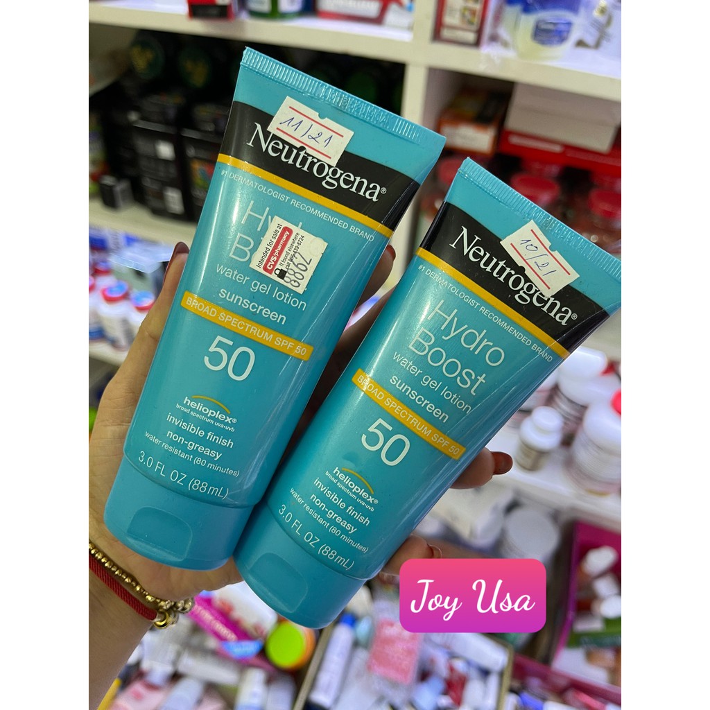 Kem chống nắng Neutrogena Hydro Boost Water Gel Lotion SPF 50