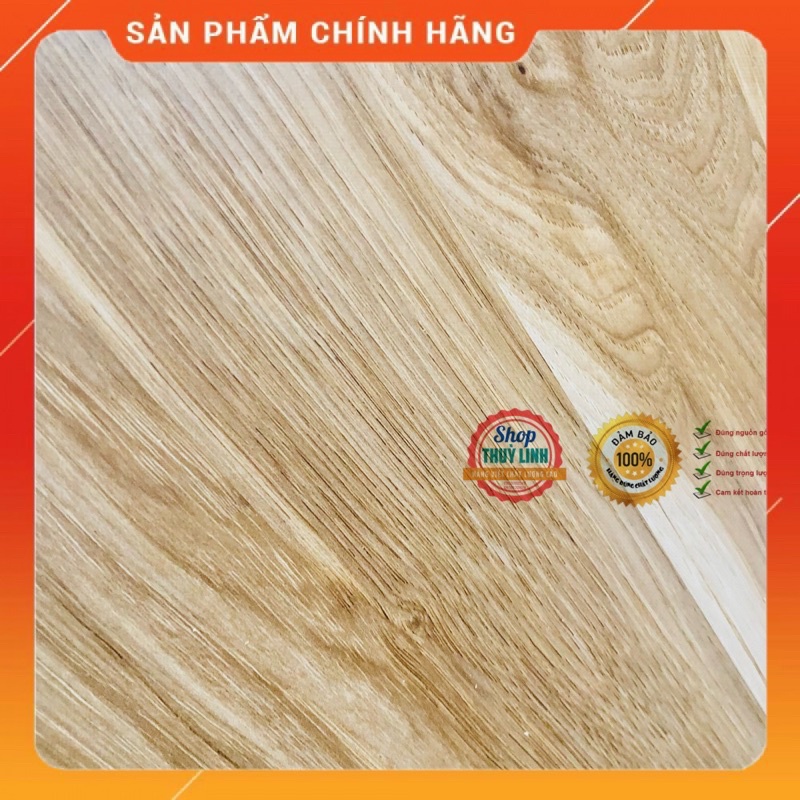 Tấm Gỗ MDF Cỡ Vuông 60x60cm Đã Bo Góc và Dán viền Hoàn Thiện 3 màu Đen, Vân Gỗ, Trắng