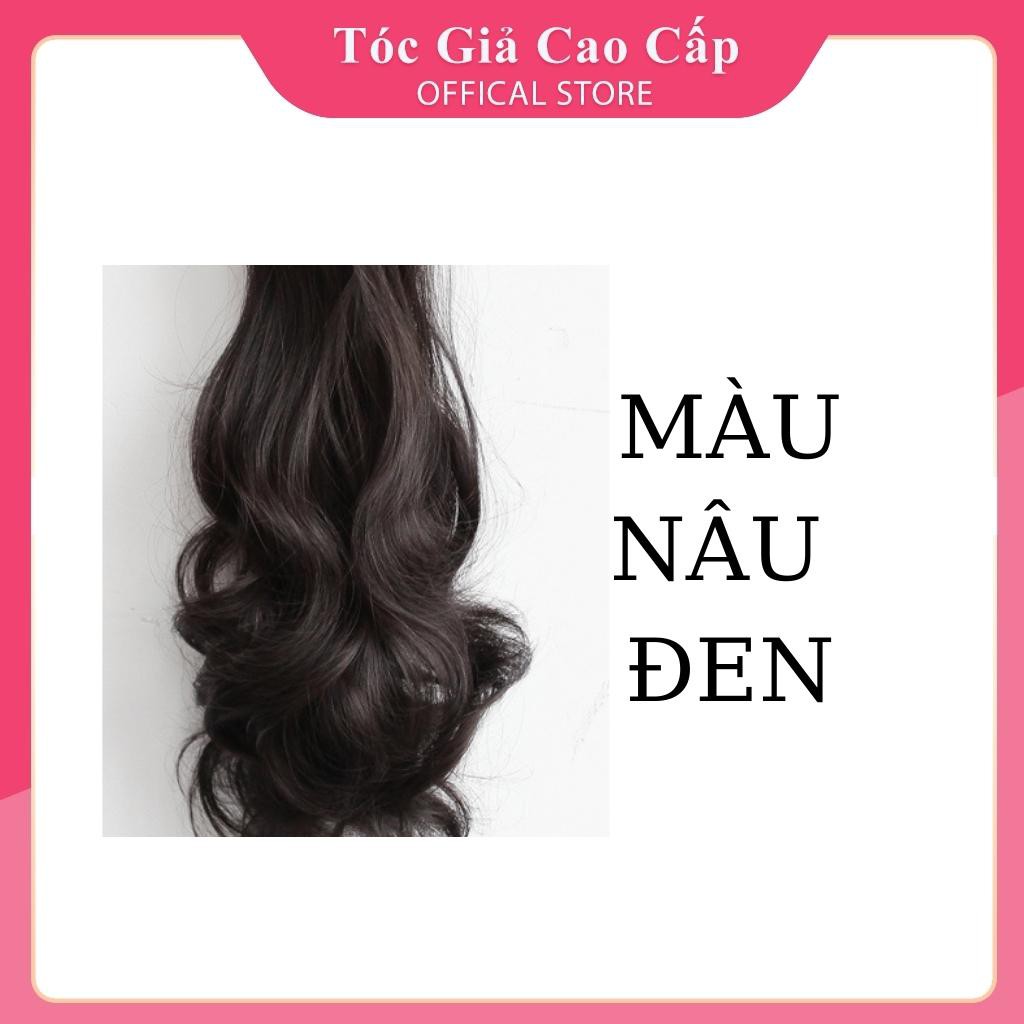 Tóc giả ngoặm xoăn dợn dài 60cm